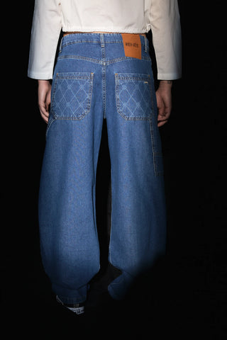 JEAN N°12 THE BAGGY - DARK BLUE