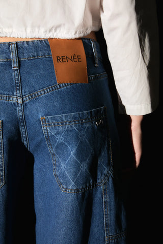 JEAN N°12 THE BAGGY - DARK BLUE