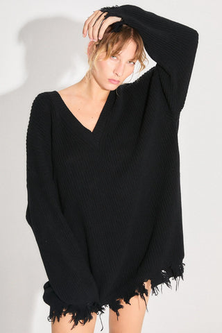 SWEATER HALO - BLACK