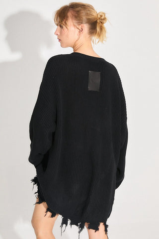 SWEATER HALO - BLACK