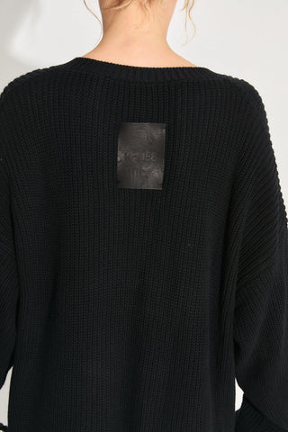 SWEATER HALO - BLACK