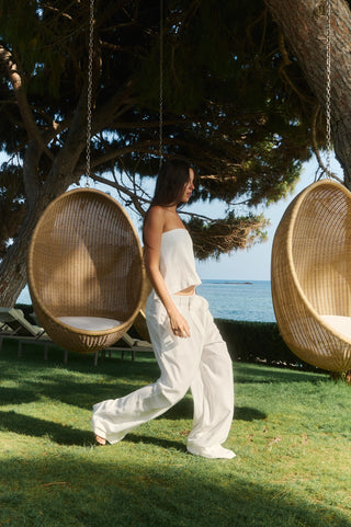 PANTALÓN REFLEJO - OFF WHITE