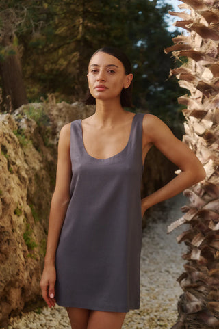 VESTIDO CRISTAL - GREY