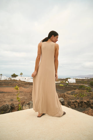 VESTIDO MAREA - CAMEL