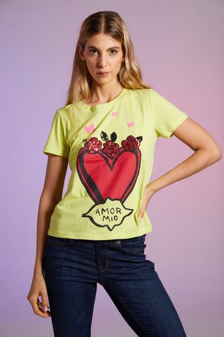 REMERA AMOR MIO