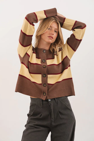 Cardigan Moka