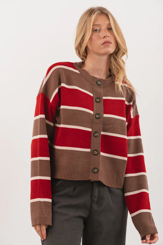 Cardigan Moka