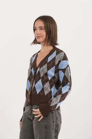 cardigan Rombo