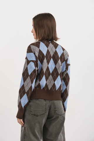 cardigan Rombo