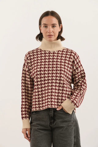 Sweater PIE DE POULE