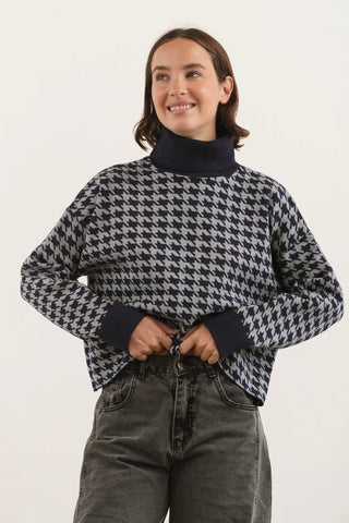 Sweater PIE DE POULE