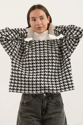 Sweater PIE DE POULE