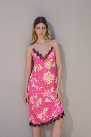 VESTIDO MOSS AVENTURA - FUCSIA