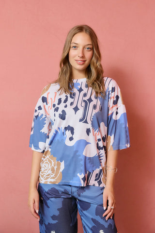 Remera Lima New Hologram Blue