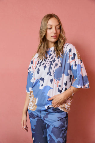 Remera Lima New Hologram Blue