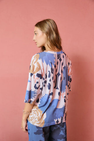 Remera Lima New Hologram Blue