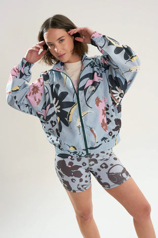 Piloto Kahlo Monkey Print Plomo