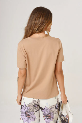 Remera Barragan Corazón Lila