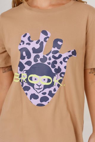 Remera Barragan Corazón Lila