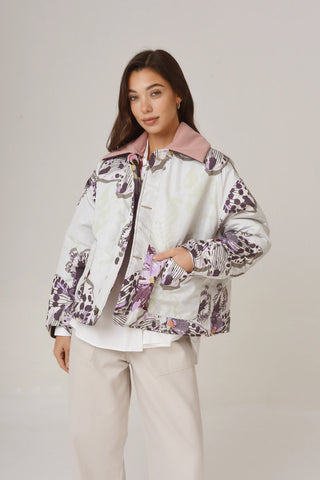 Campera Aviñon Noi Plomo/Chicharrita Oliva