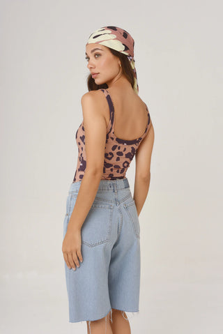 Body Paz Monkey Print Moca