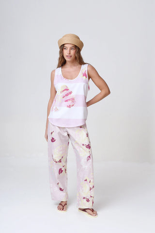 Pantalón Jacinta Pitón Pink