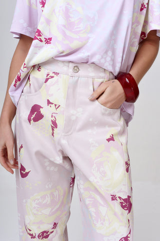 Pantalón Jacinta Pitón Pink