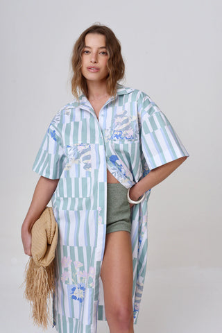 Camisero Libertad Líneas Green