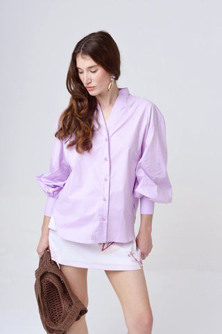 Camisa Alfonsina Lila