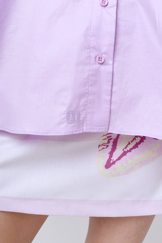 Camisa Alfonsina Lila
