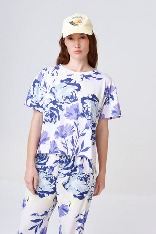 Remera Amapola Botánico Crudo