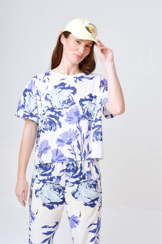 Remera Amapola Botánico Crudo