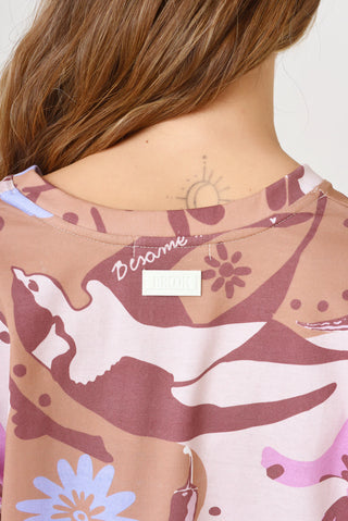 Remera Toluca Otomi Moca