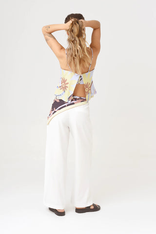 Pantalón Carmen Mucho Mucho Off White