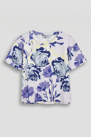 Remera Amapola Botánico Crudo