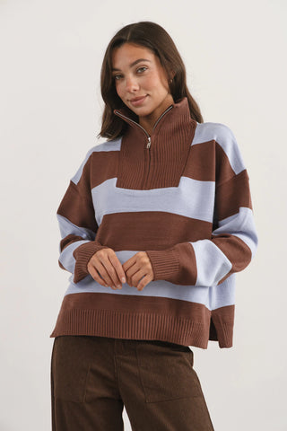 Sweater WIMBLEDON Chocolate