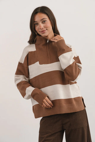Sweater WIMBLEDON Camel