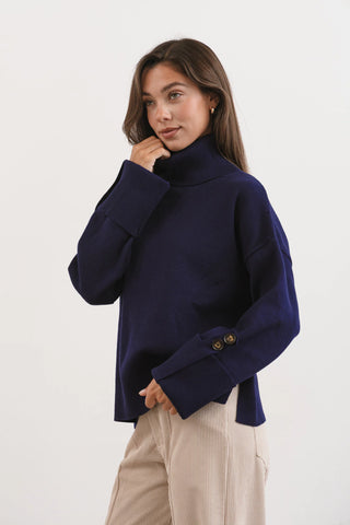 Poleron CHARLOTEE Azul