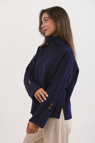 Poleron CHARLOTEE Azul