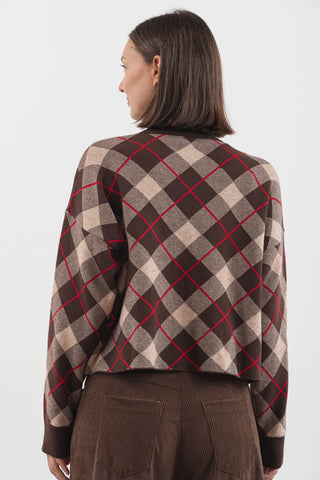 Sweater DIAMOND Chocolate