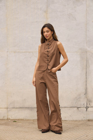 Pantalón Antonia Chocolate