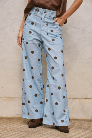 Pantalón ZOE - Celeste