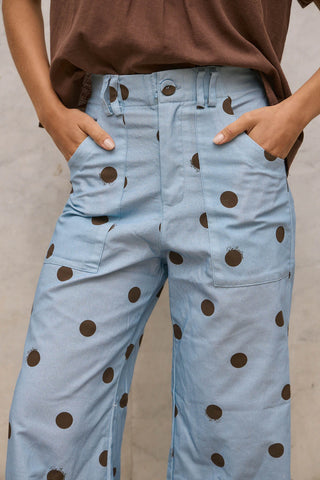 Pantalón ZOE - Celeste