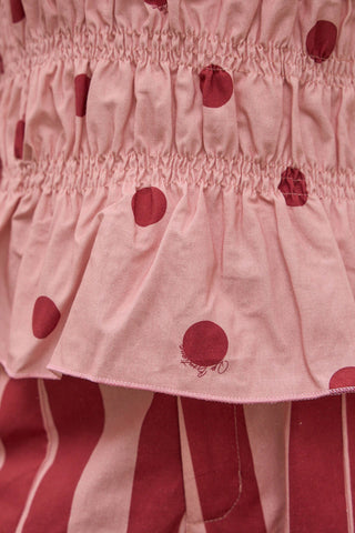 Remera BRISA Rosa/bordo