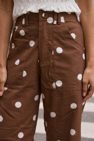 Pantalón ZOE - Chocolate