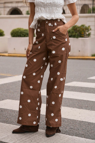 Pantalón ZOE - Chocolate