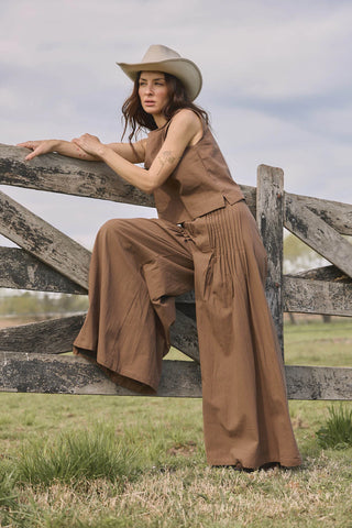 Pantalón Inés Chocolate