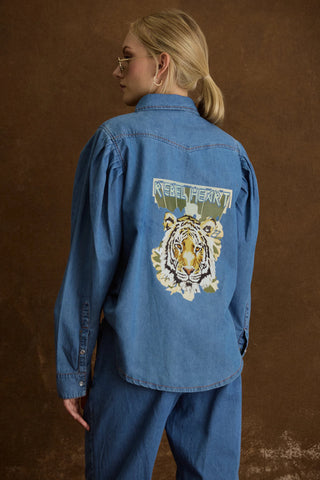 Camisa Rebel Heart Meyer
