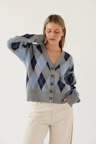 cardigan Rombo