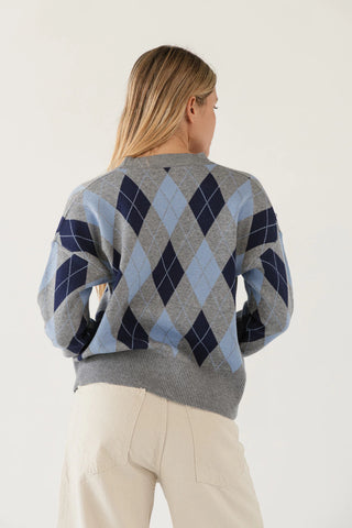 cardigan Rombo